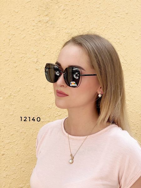 Стильні чорні сонцезахисні окуляри лінза polarized