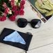 Стильні чорні сонцезахисні окуляри лінза polarized