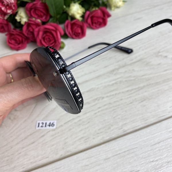Стильні чорні сонцезахисні окуляри лінза polarized