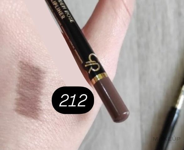 Олівець для губ Golden Rose LipLiner №212
