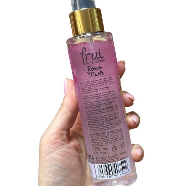 Міст для тіла та волосся Frui Body & Hair mist, Roses musk