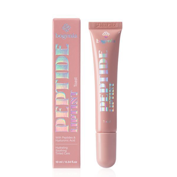 Пептидний бальзам для губ Peptide Lip Tint Salted Bogenia BG713, 002 Toast