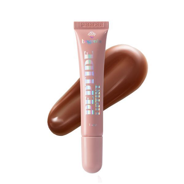 Пептидний бальзам для губ Peptide Lip Tint Salted Bogenia BG713, 002 Toast