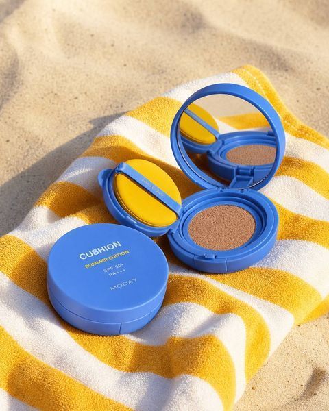 Адаптивний сонцезахисний кушон MODAY BB Cream SPF 50+ PA+++ з ніацинамідом та пантенолом, 15 г