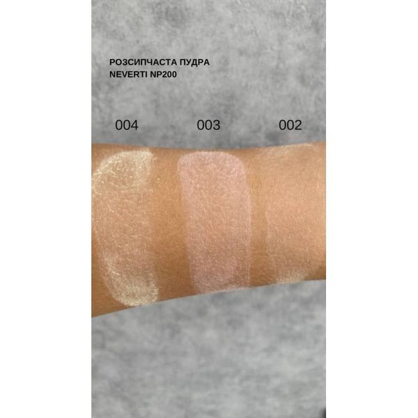 Пудра розсипчаста Setting Loose Powder NEVERTI №002 Neutral