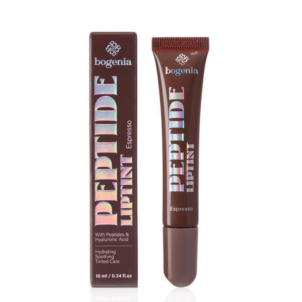 Пептидний бальзам для губ Peptide Lip Tint Salted Bogenia BG713, 004 Espresso