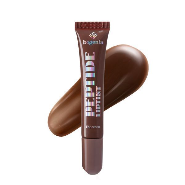 Пептидний бальзам для губ Peptide Lip Tint Salted Bogenia BG713, 004 Espresso