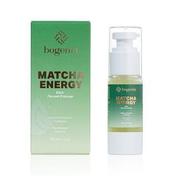 Еліксир для шкіри обличчя з матчею Matcha Elixir Bogenia BG459 №004