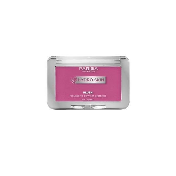 Рум'яна-мус Parisa Cosmetics Hydro Skin Blush Mousse to Powder Pigment №04 Red Grape