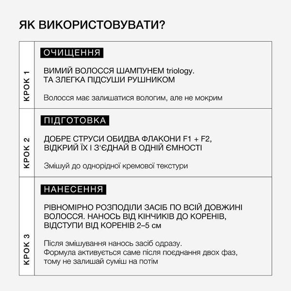 Холодне відновлення волосся BONDPLEX 2F Triology (10 систем)