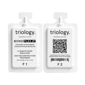 Холодне відновлення волосся BONDPLEX 2F Triology  (1 система)