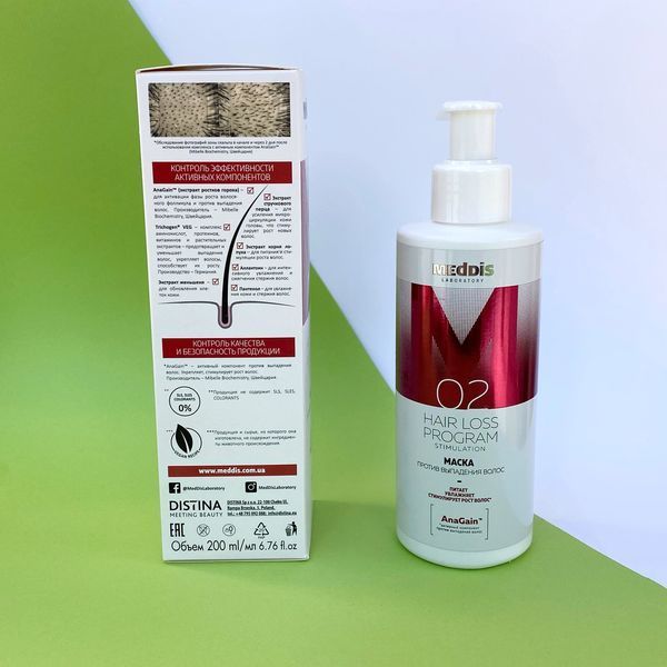 Маска проти випадіння волосся Meddis Hair Loss Program Stimulation Mask