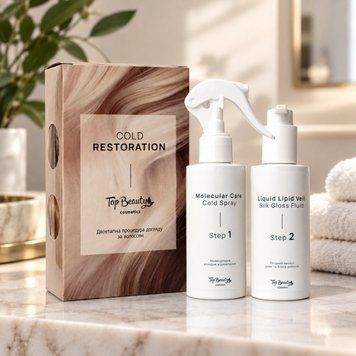 Двоетапна система догляду за волоссям Top Beauty Molecular Care  (150 мл +150 мл)