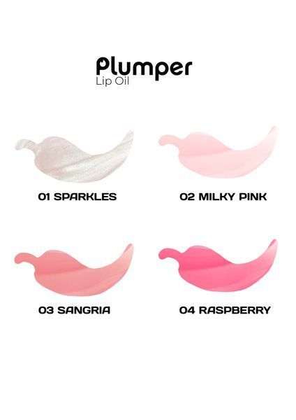 Масло-плампер для губ Bless Beauty Plumper Lip Oil №02 Milky Pink