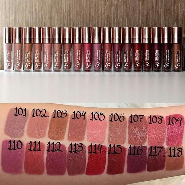 Матова кремова губна помада Golden Rose Soft & Matte Creamy Lipcolor