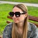 Сонцезахисні окуляри чорні, лінза polarized