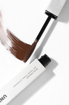Термотуш-сироватка для вій Unico Termo Mascara With Peptides, Brown, Коричневий