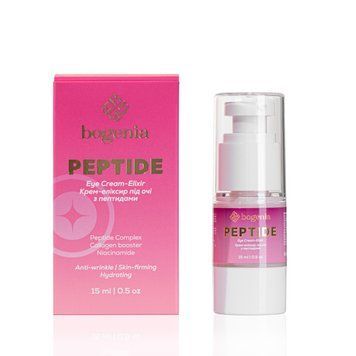 BG454.03 Крем-еліксир під очі з пептидами Peptide Eye Cream-Elixir  Bogenia (15 мл)