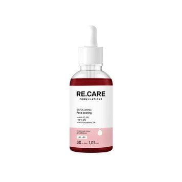 Re.Care Кислотний пілінг для обличчя Exfoliating Face peeling, 30 мл