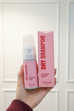 Сухий шампунь для темного волосся Top Beauty Dry Shampoo, 60 мл