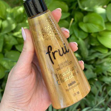 Сяючий сонцезахисний спрей для тіла Frui Sunshine Spray For Body Brazilian Chocolate (Бразильський шоколад)